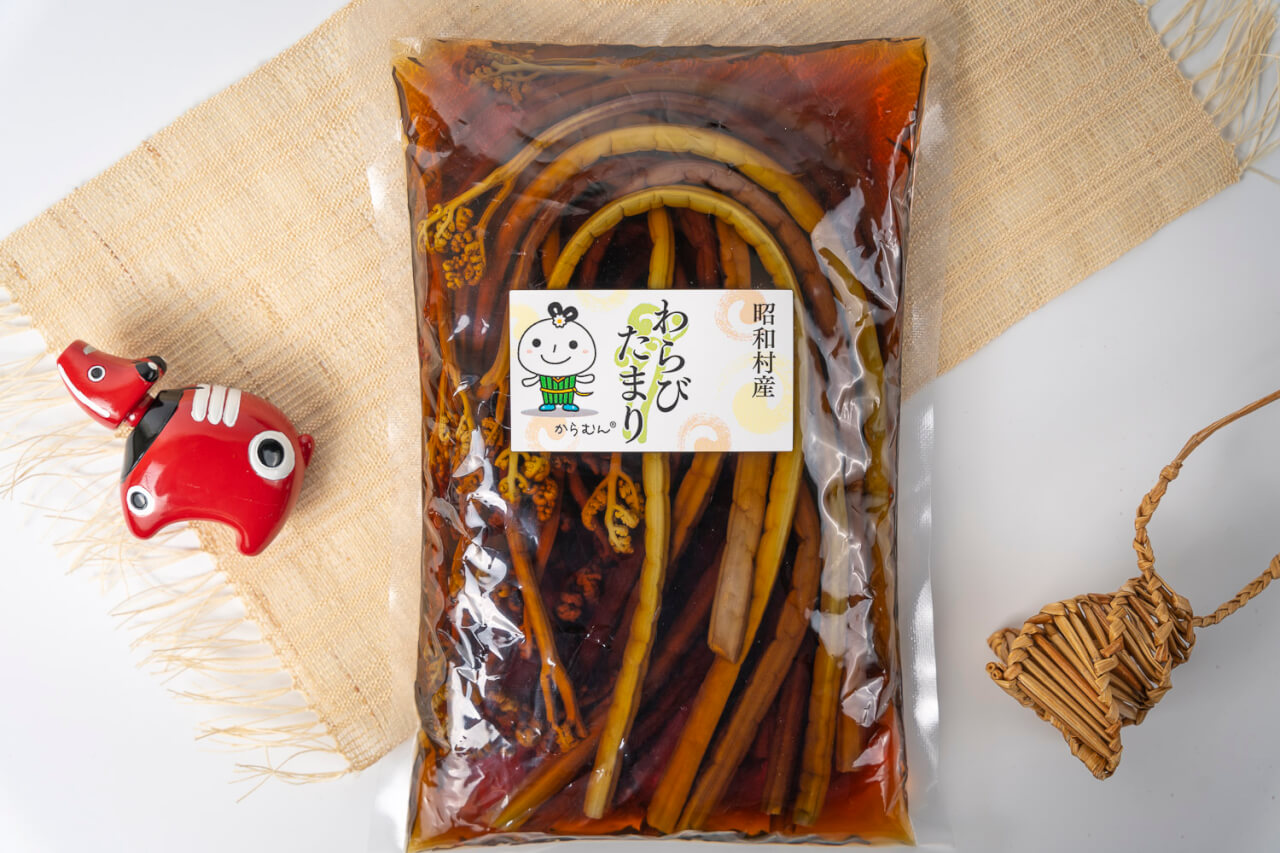 あく抜きなしでそのままお召し上がりいただけます。お父さんのお酒のおつまみに、子供のご飯のおかずに。食卓のもう一品にいかがですか?