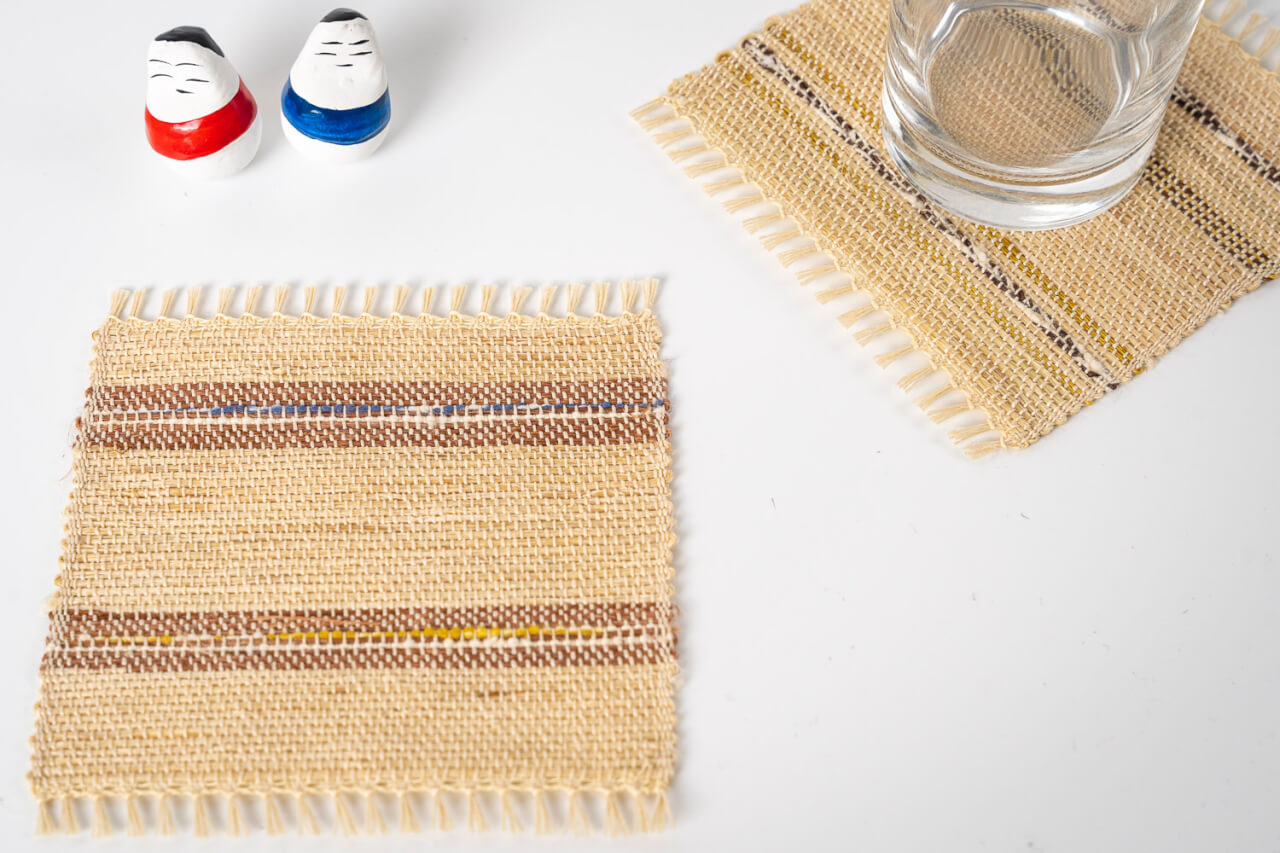 からむしコースター 柄 - 画像 (4)