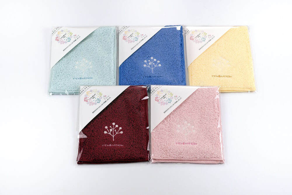 浅野撚糸✕からむし コラボミニタオル - 画像 (2)